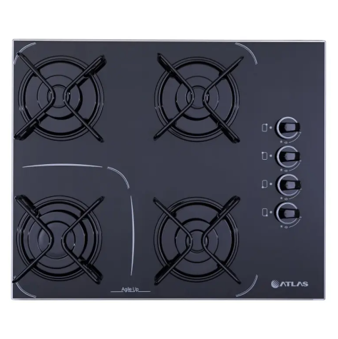 COCINA ATLAS ANAFE 4H AGILE UP GLASS COOKTOP