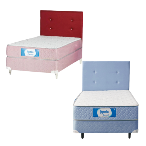 CAMA SOMMIER KOALA JUVENIL 100X190