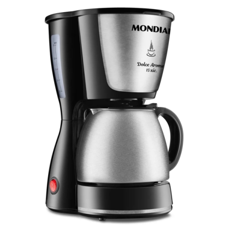 CAFETERA MONDIAL DOLC AROME INOX 15TZS C-34JI-15X